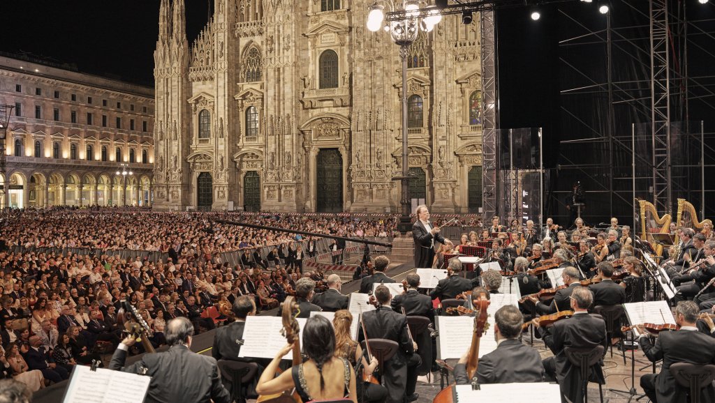 Concerto per Milano, Piazza del Duomo, Milano
